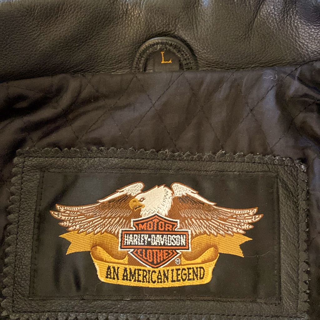 Flaming Eagle Harley-Davidson Leather Jacket